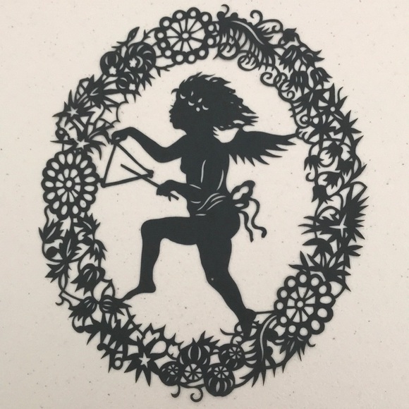💖 Handmade PaperCut Silhouette Scherenschn… - Picture 1 of 6